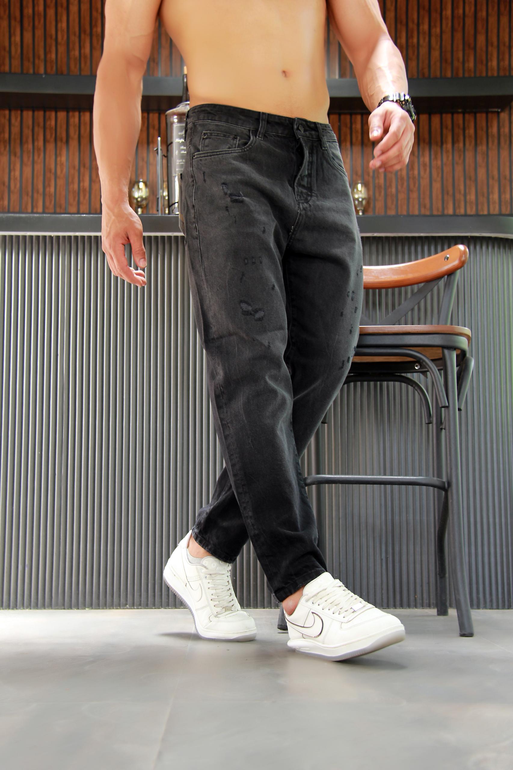 شلوار مام فیت کد 123802